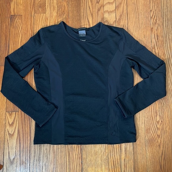 Nike Sphere Long sleeve thermal shirt black women's l activewear running - Picture 1 of 9
